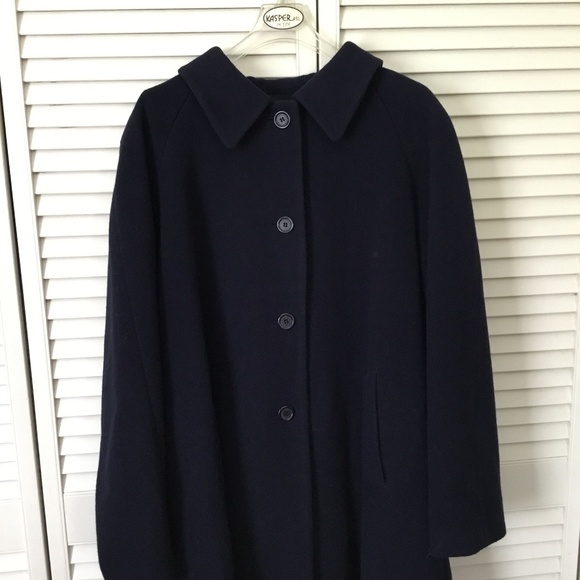 Blue Wool Coat - Picture 1 of 10
